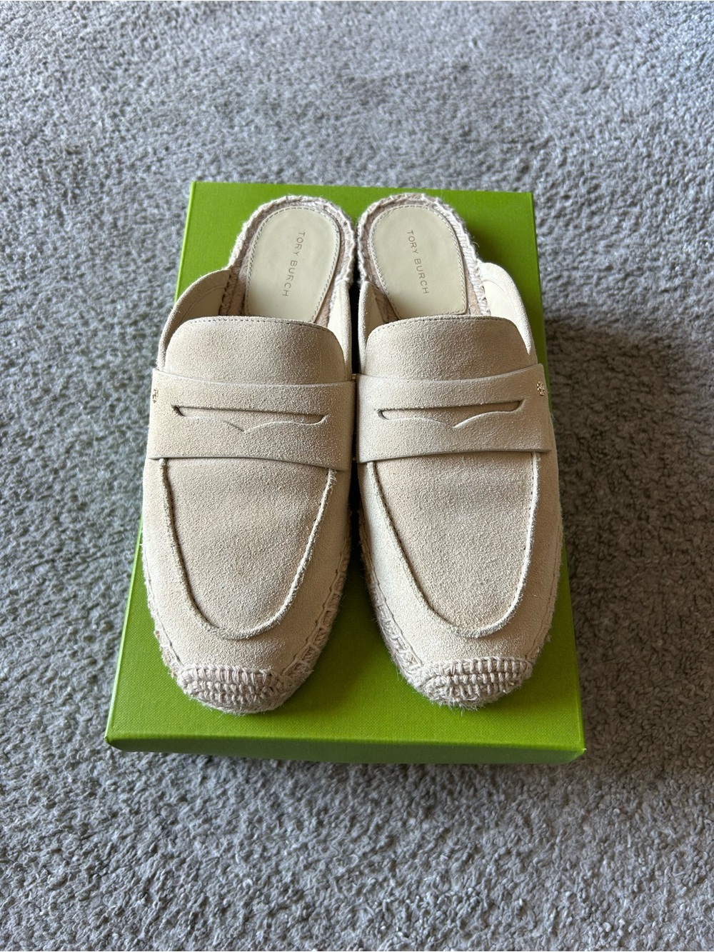 Tory Burch Everly Suede Loafer Mule